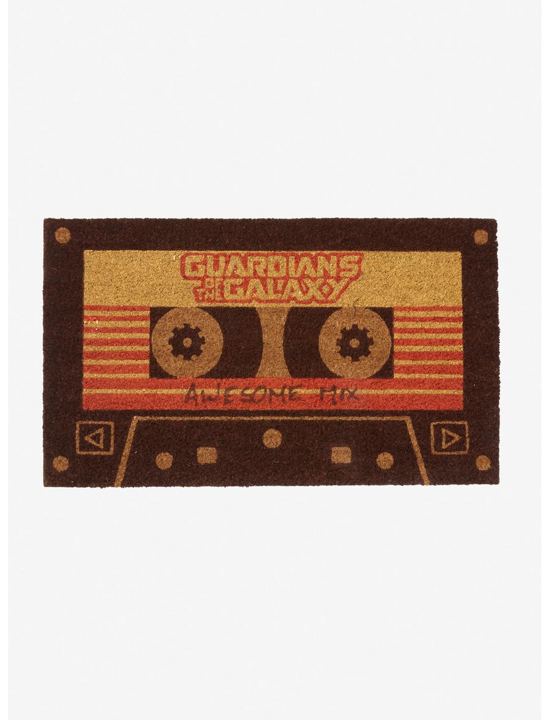 Marvel Guardians Of The Galaxy Awesome Mix Cassette Doormat, , hi-res