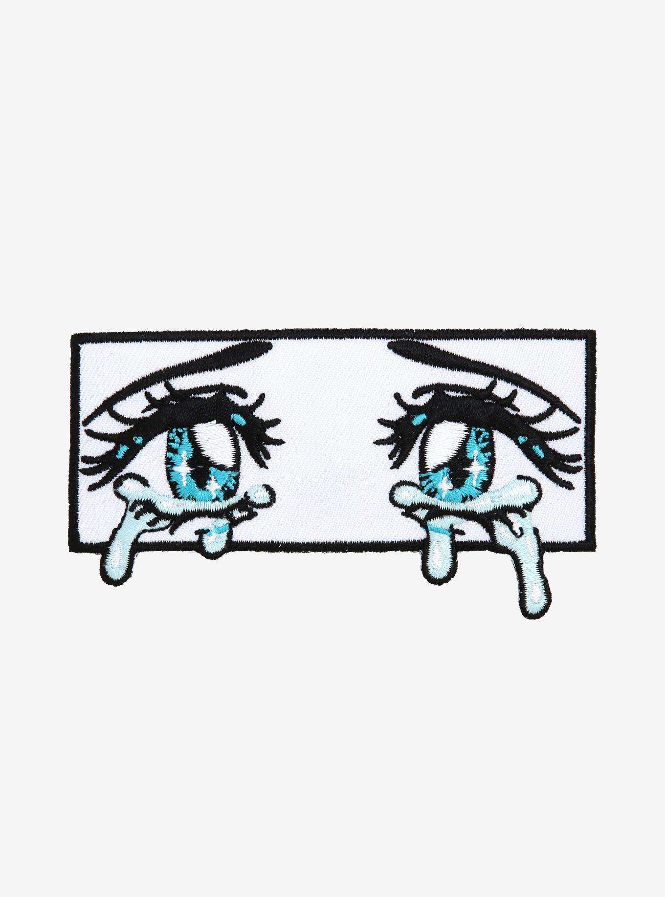 crying anime eyes