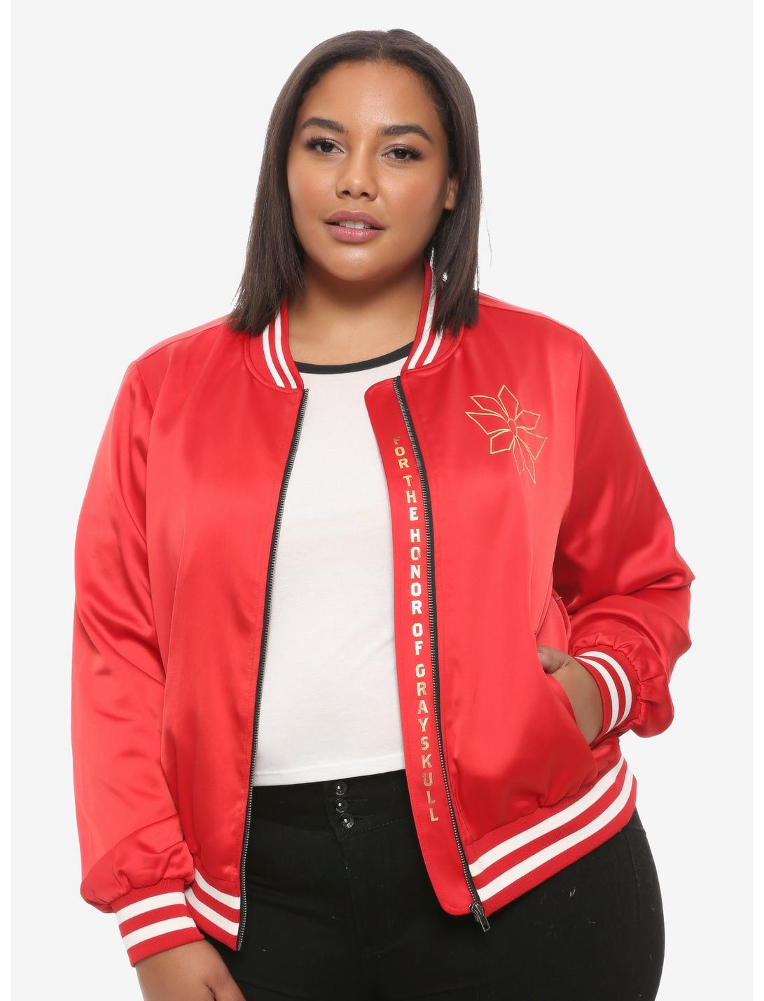 Her Universe She-Ra And The Princesses Of Power Adora Girls Bomber Jacket Plus Size, GOLD, hi-res