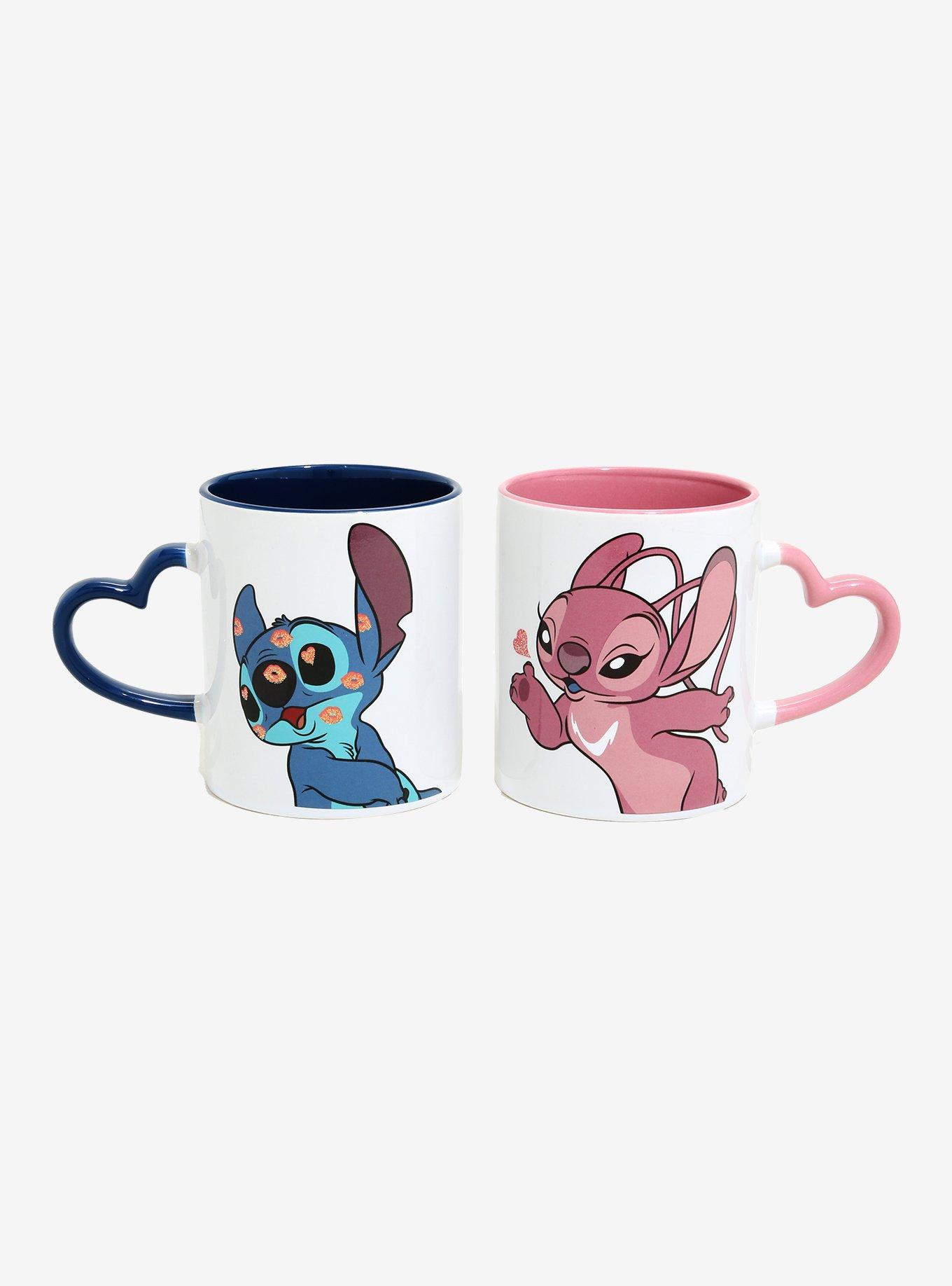 Disney Lilo & Stitch Holiday Sweaters Ceramic Mugs | Set of 2