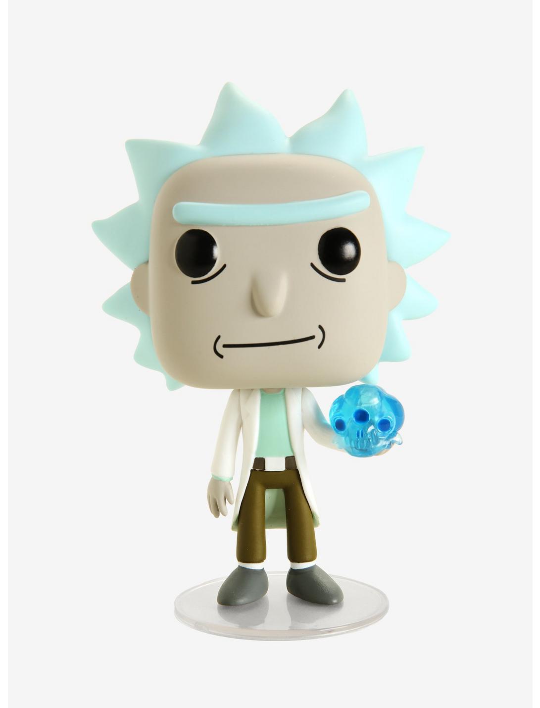 Funko Rick And Morty Pop! Animation Rick With Crystal Skull Vinyl Figure, , hi-res