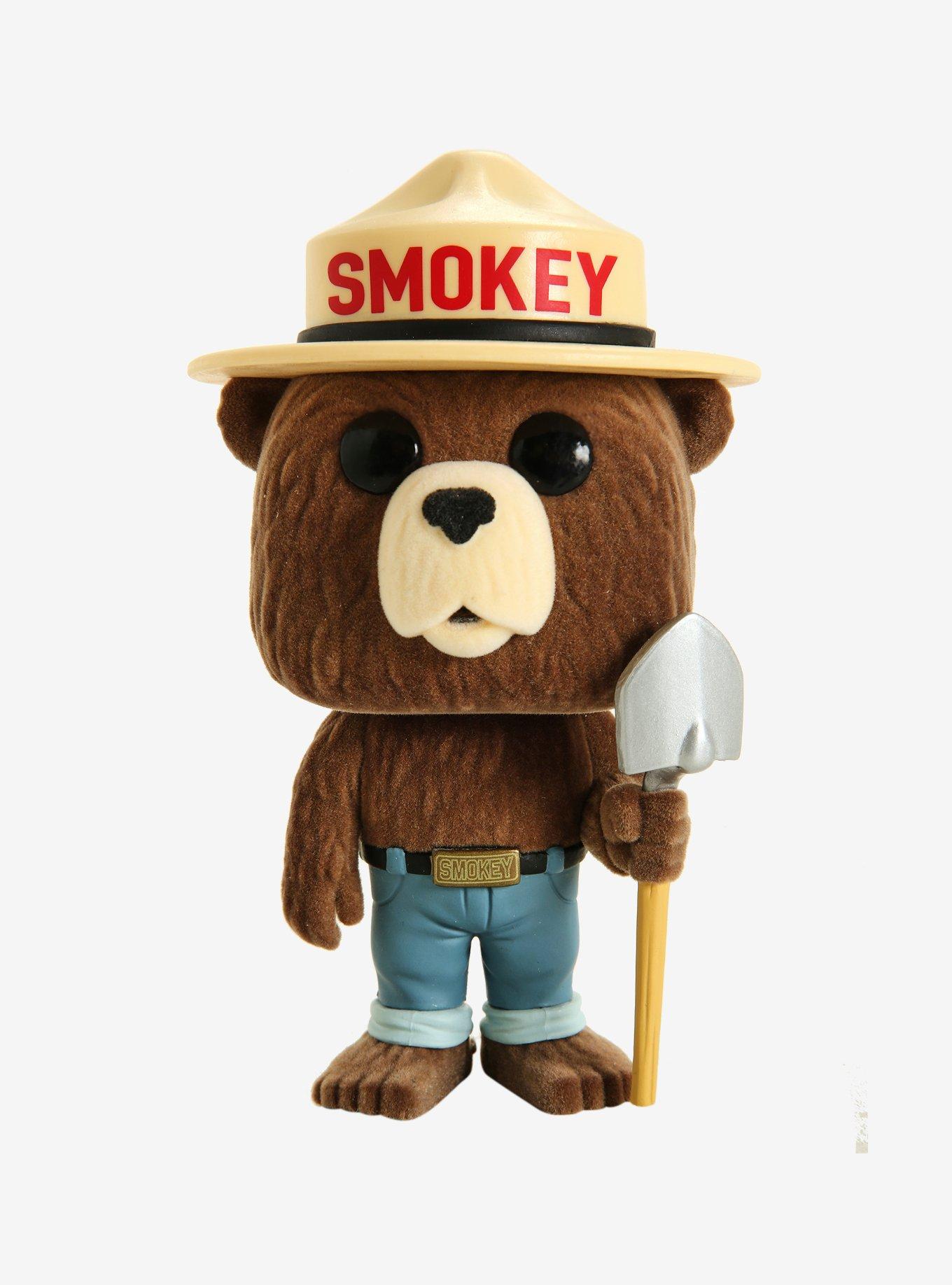 Funko Pop! Ad Icons Smokey Bear (Flocked) Vinyl Figure Hot Topic Exclusive, , hi-res
