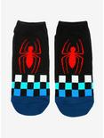 Marvel Spider-Man Checkered No-Show Socks, , hi-res