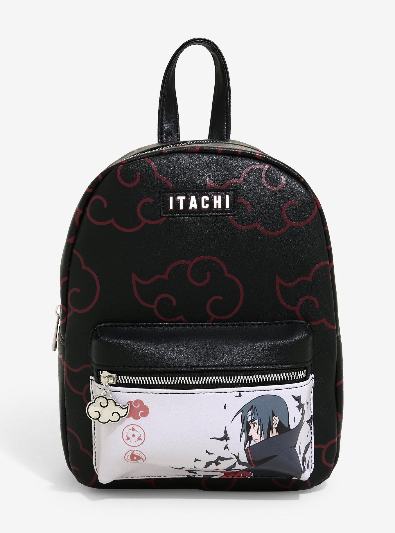 DraggmePartty Anime Uzumaki Akatsuki Itachi Backpack for Naruto School Bag  Print Laptop Backpack with USB Charging Port & Headphone Port
