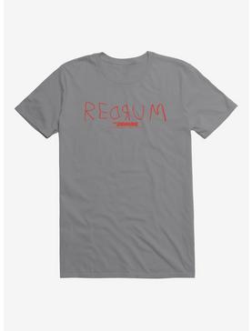 The Shining Redrum Writing T-Shirt, STORM GREY, hi-res