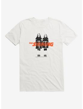 The Shining Grayscale Twins T-Shirt, WHITE, hi-res
