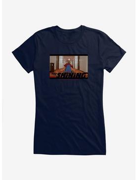 The Shining Danny Riding Tricycle Girls T-Shirt, NAVY, hi-res