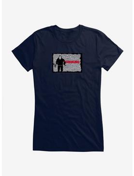 The Shining Jack With Axe Maze Girls T-Shirt, NAVY, hi-res