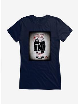 The Shining Play With Us Danny Girls T-Shirt, NAVY, hi-res