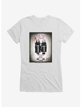 The Shining Play With Us Danny Girls T-Shirt, WHITE, hi-res