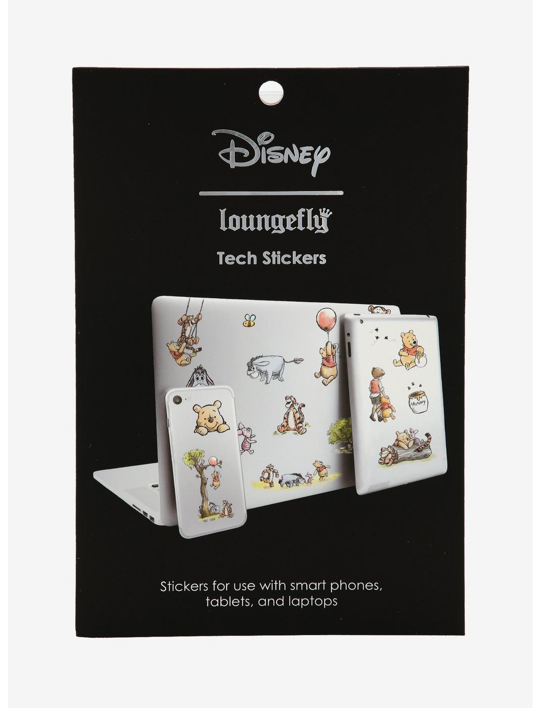 Loungefly Disney Winnie the Pooh Tech Stickers - BoxLunch Exclusive, , hi-res