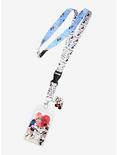 Loungefly Disney Mickey & Minnie Je T'aime Lanyard - BoxLunch Exclusive, , hi-res