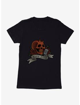 BL Creators: ASMR Ryan Skull And Roses Womens T-Shirt, , hi-res