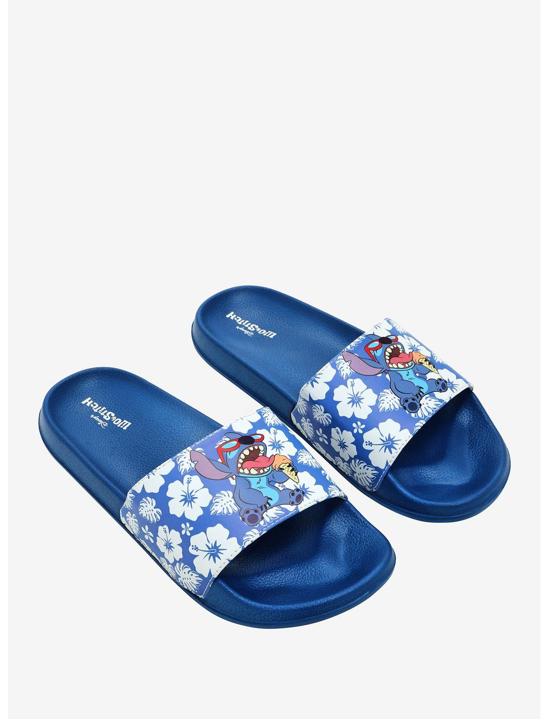 Disney Lilo & Stitch Ice Cream Stitch Slide Sandals, MULTI, hi-res