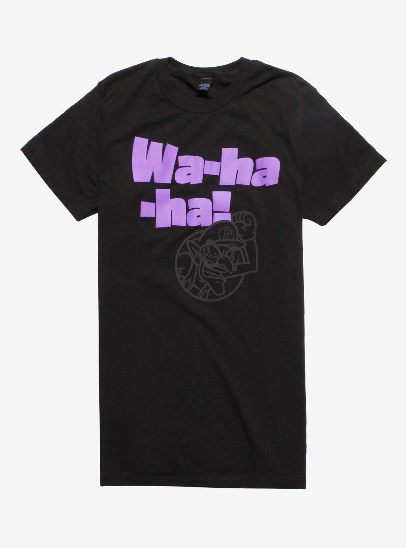 Super Mario Bros. Waluigi T-Shirt, PURPLE, hi-res