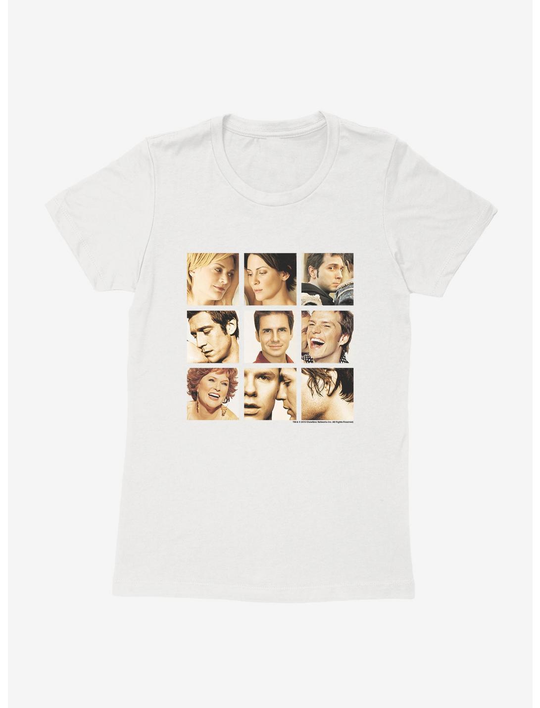 Queer As Folk Cast Photos Womens T-Shirt, WHITE, hi-res