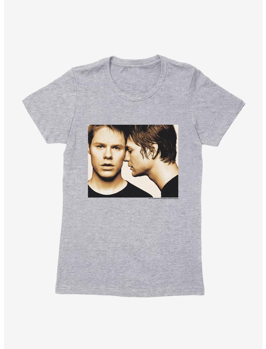 Queer As Folk Couple Photo Womens T-Shirt, HEATHER, hi-res