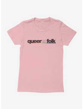 Queer As Folk Classic Logo Womens T-Shirt, , hi-res