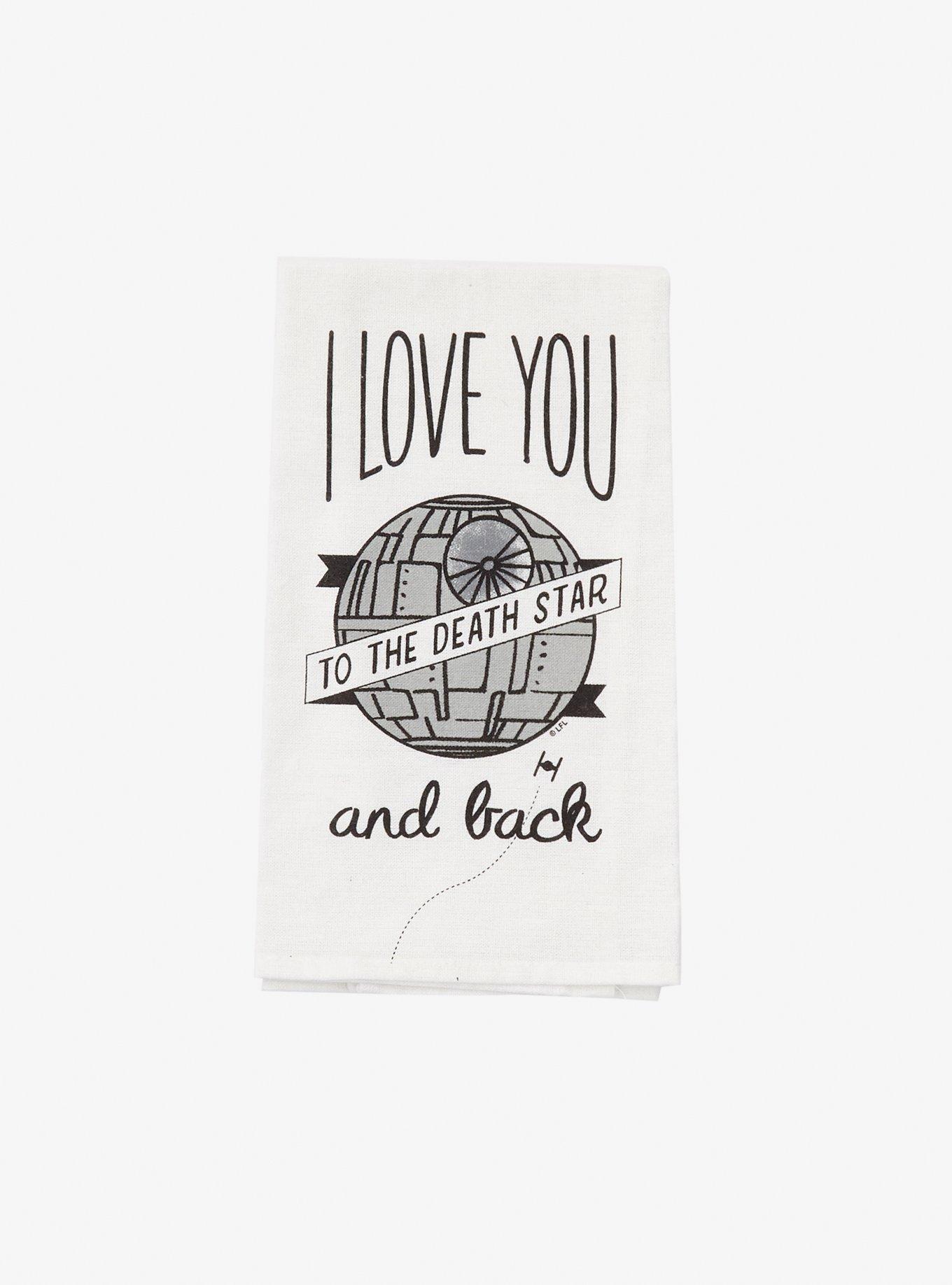 Star Wars To the Death Star and Back Tea Towel, , hi-res