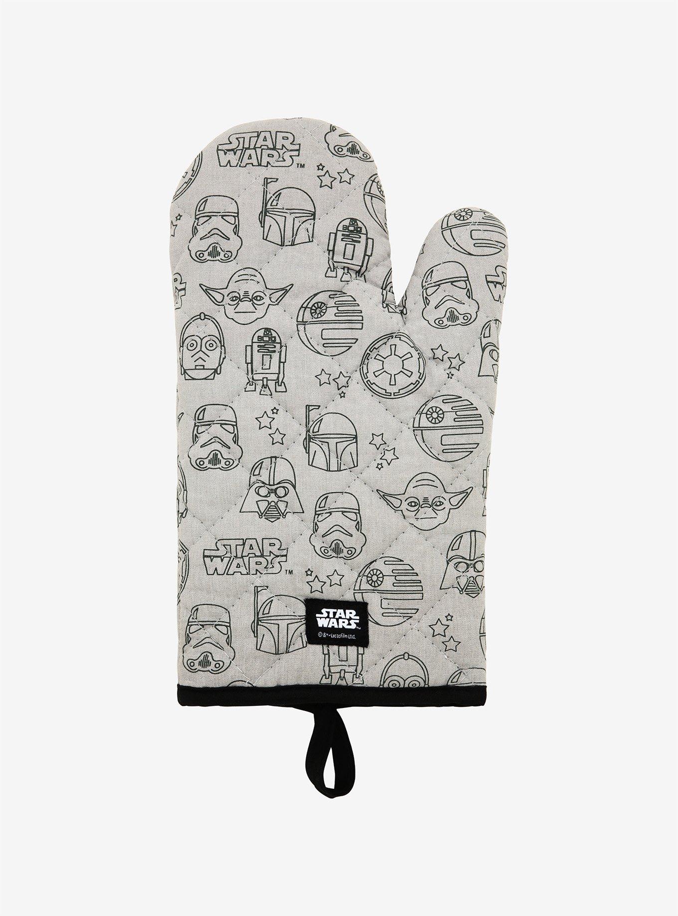 Star Wars Iconic Outlines Oven Mitt