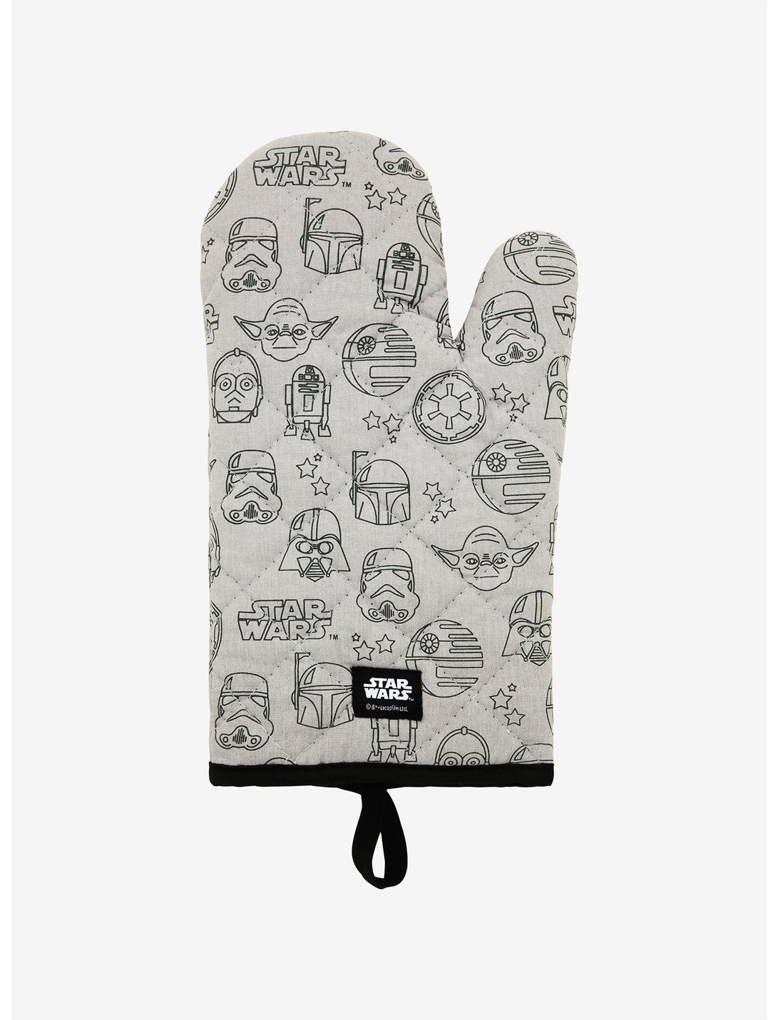Star Wars Iconic Outlines Oven Mitt, , hi-res