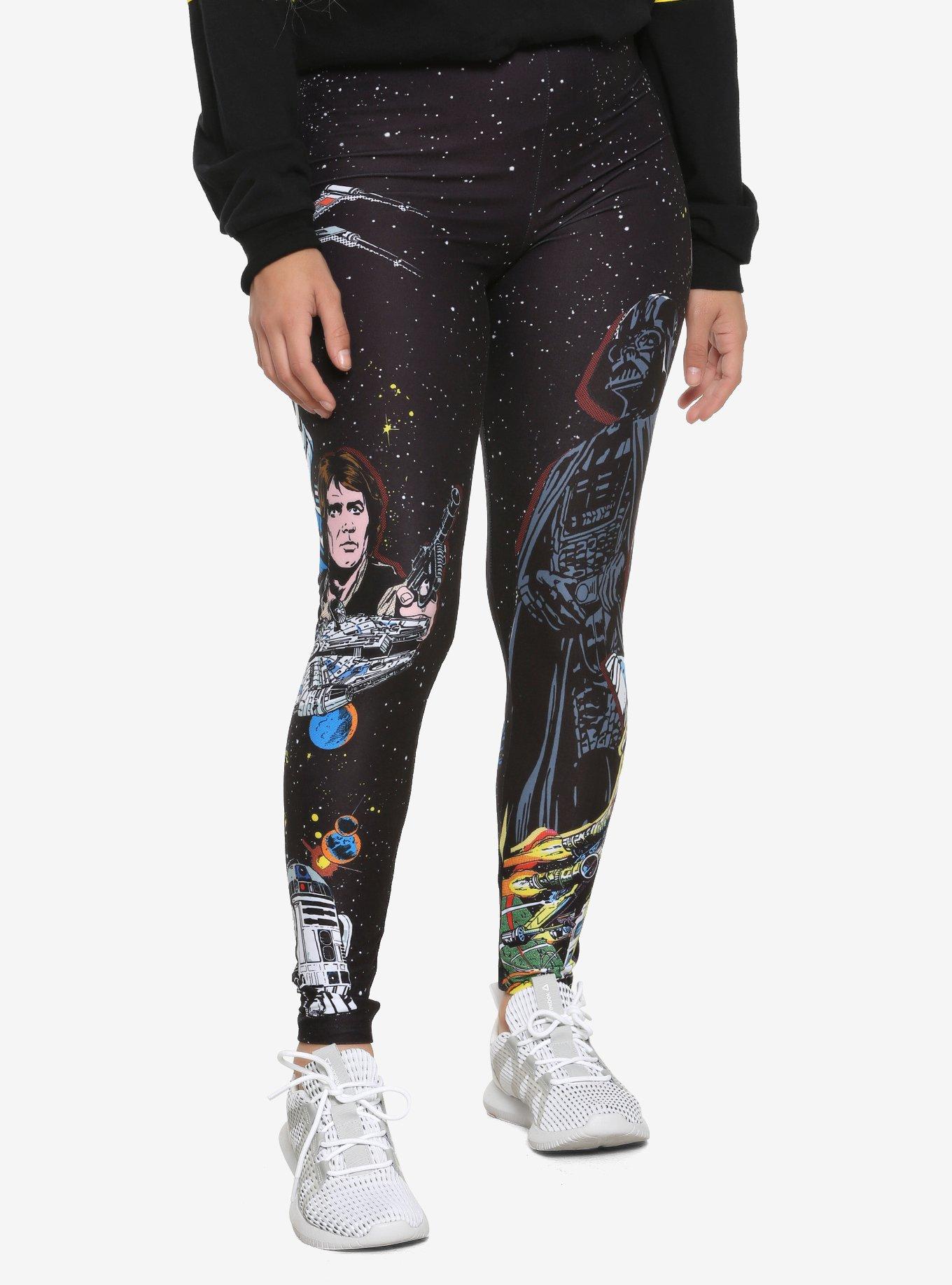 Her Universe Star Wars Pop Art Leggings, MULTI, hi-res