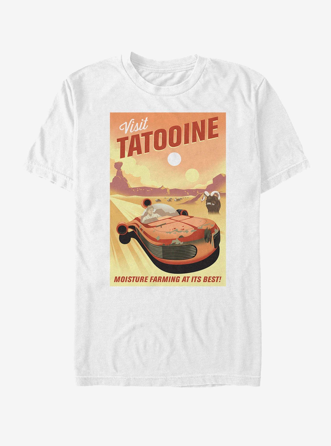 Star Wars Moisture Farming T-Shirt, WHITE, hi-res