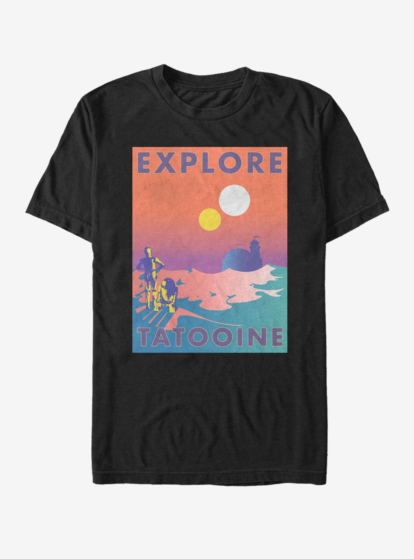 Star Wars Tatoonie Traveler T-Shirt, BLACK, hi-res