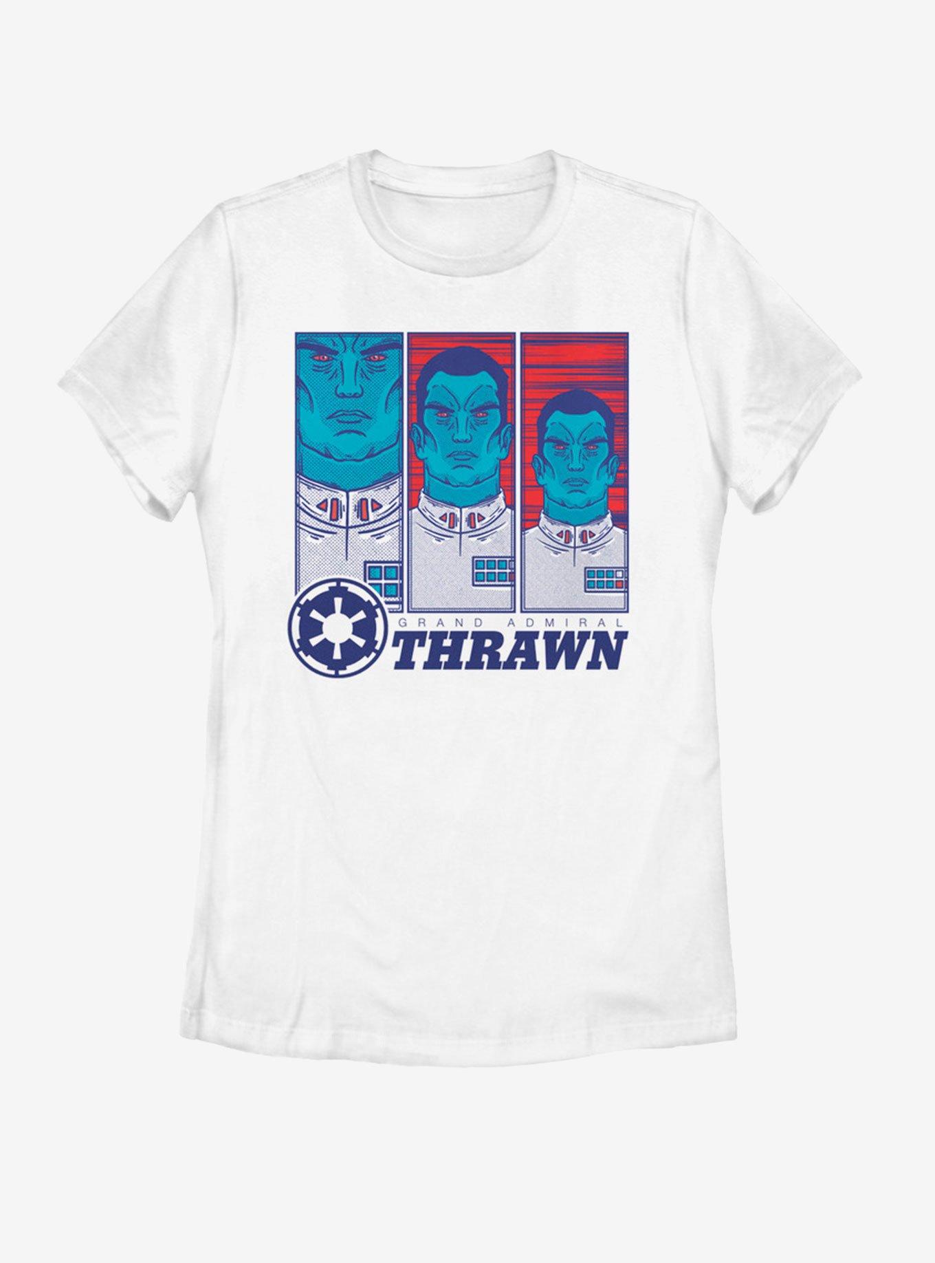 Star Wars Thrawn Pop Womens T-Shirt, WHITE, hi-res