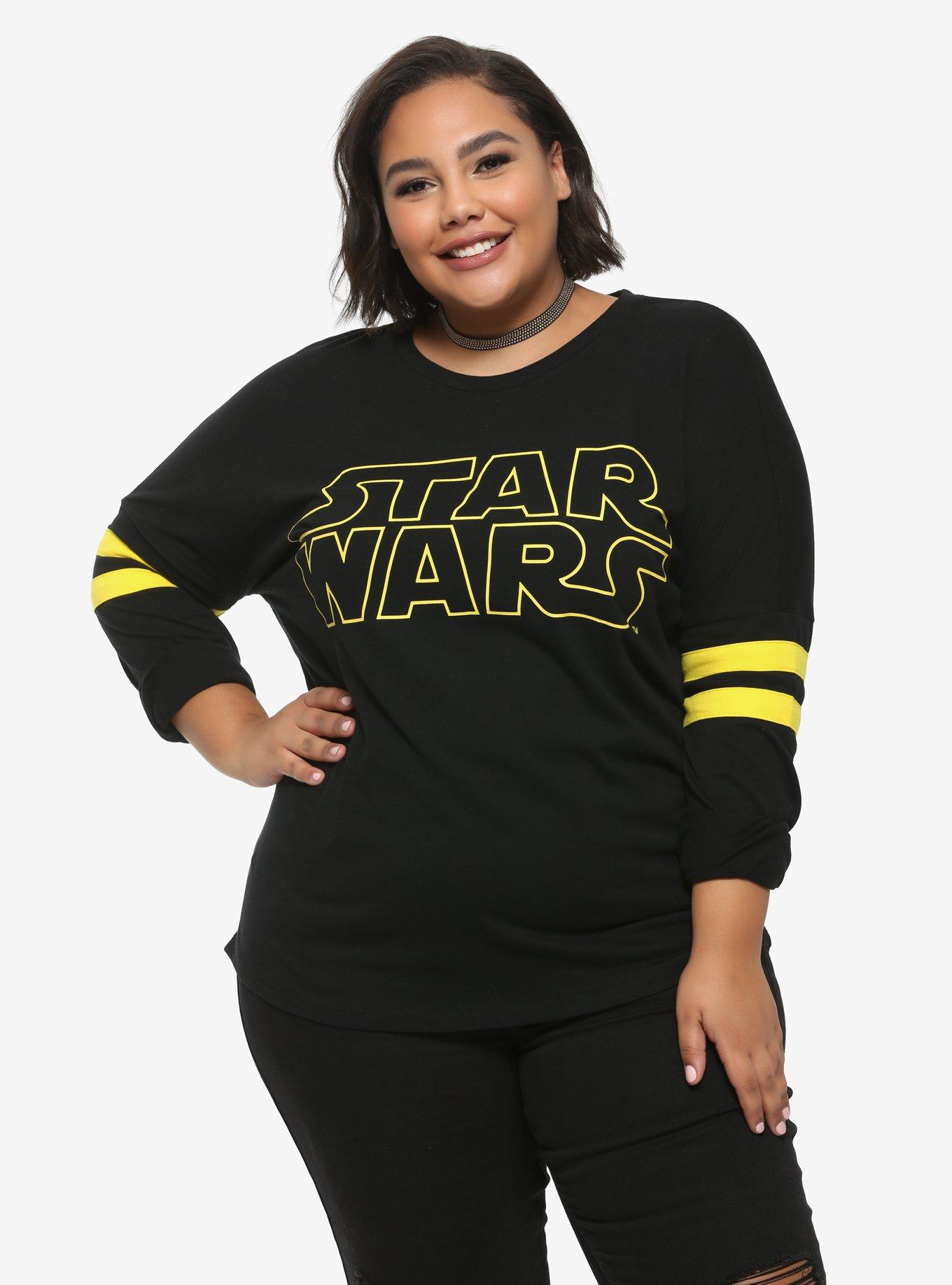 Her Universe Star Wars: Episode IV - A New Hope Intro Athletic Jersey Plus Size, MULTI, hi-res