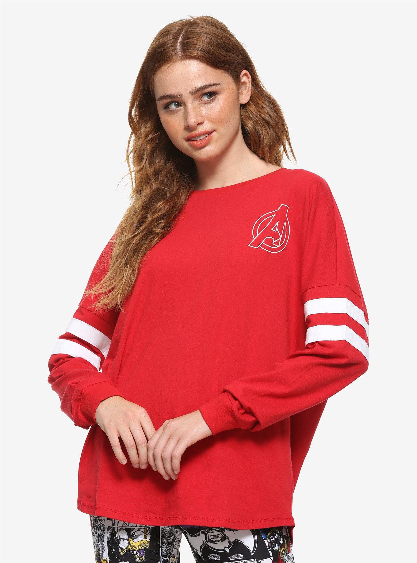 Her Universe Marvel Avengers Athletic Jersey, MULTI, hi-res