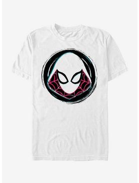 Marvel Spider-Man: Into The Spider-Verse Spider-Gwen Badge T-Shirt, WHITE, hi-res