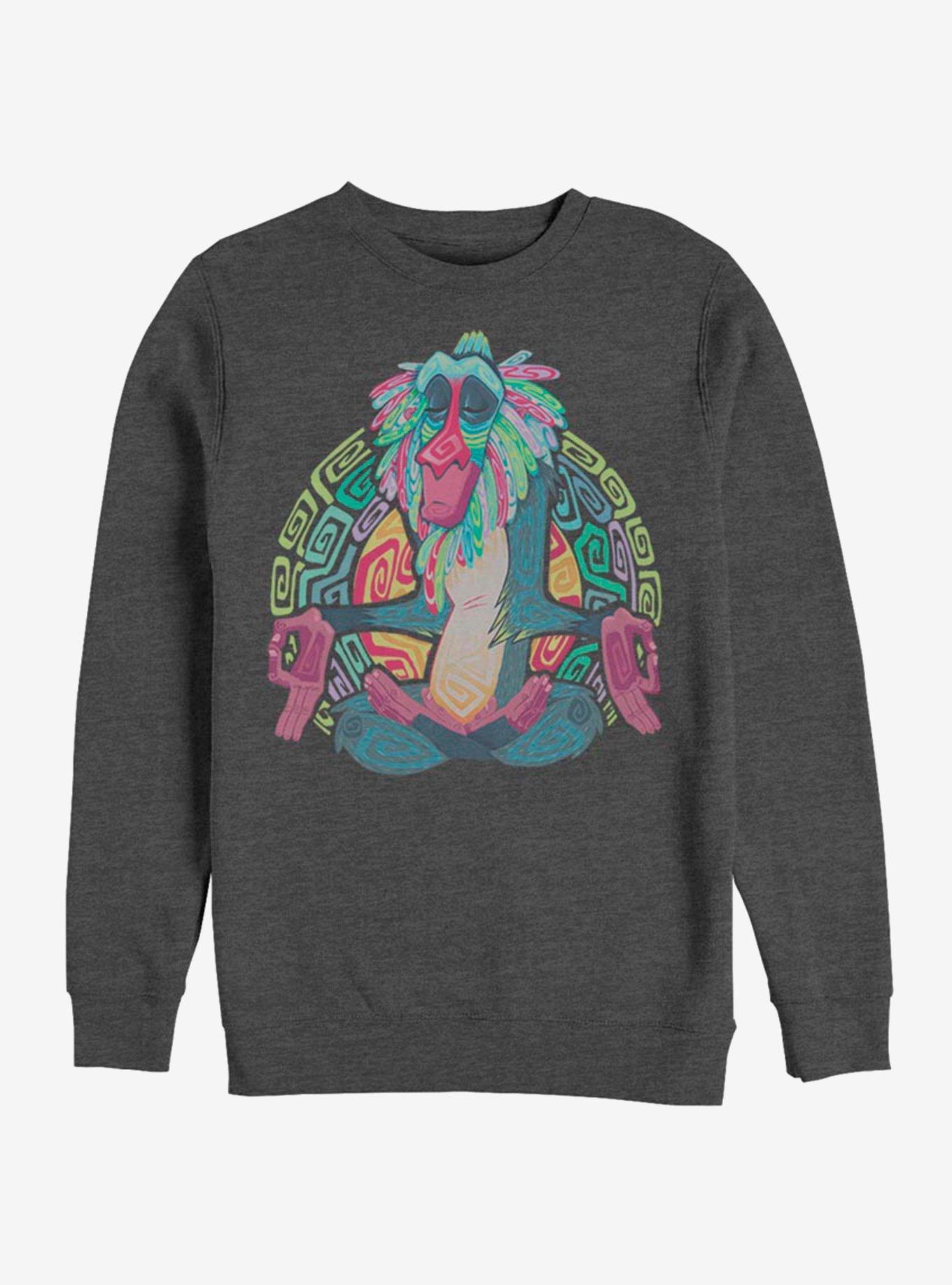 Disney The Lion King Freaky Rafiki Sweatshirt, CHAR HTR, hi-res