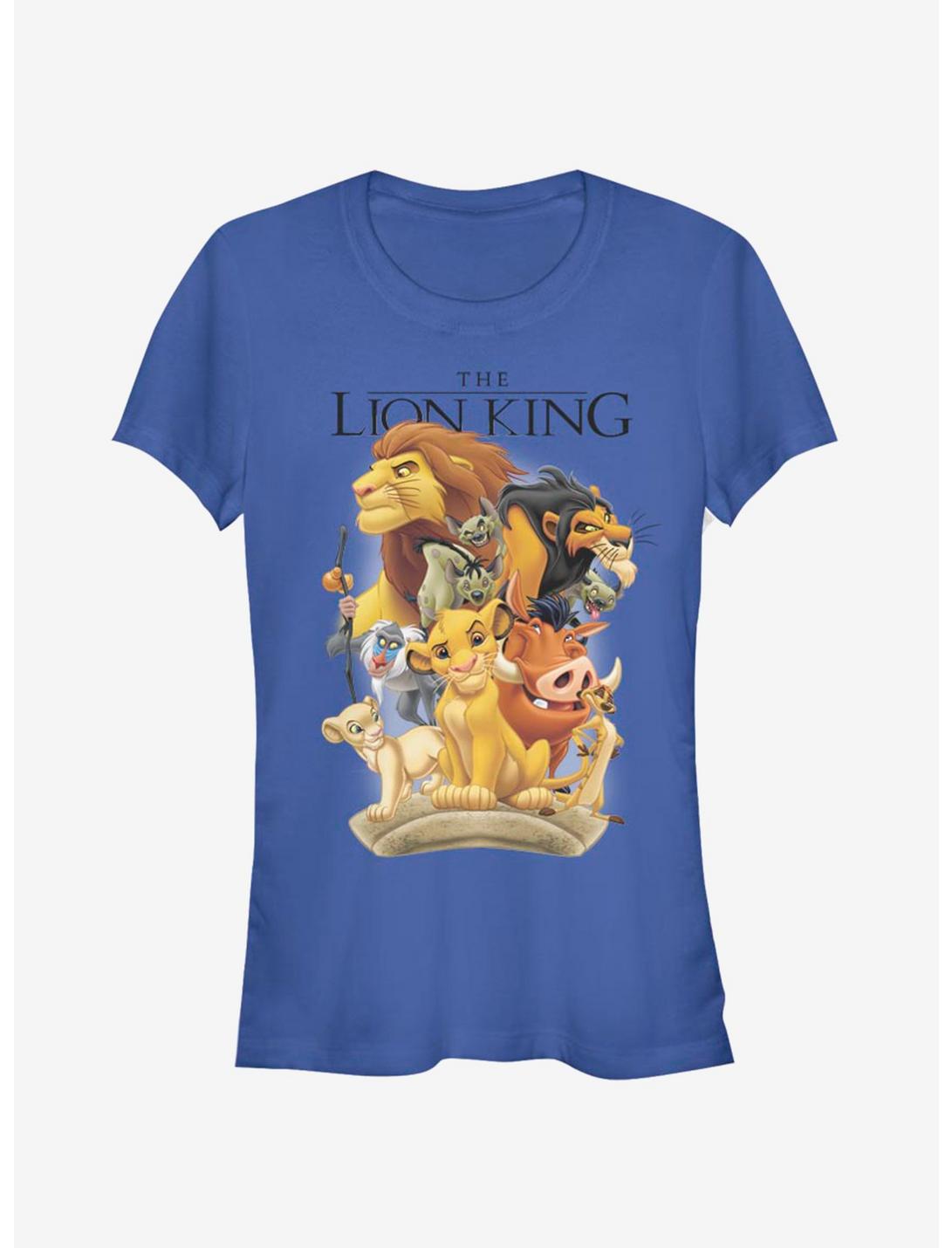 Disney The Lion King Tall Cast Girls T-Shirt, ROYAL, hi-res