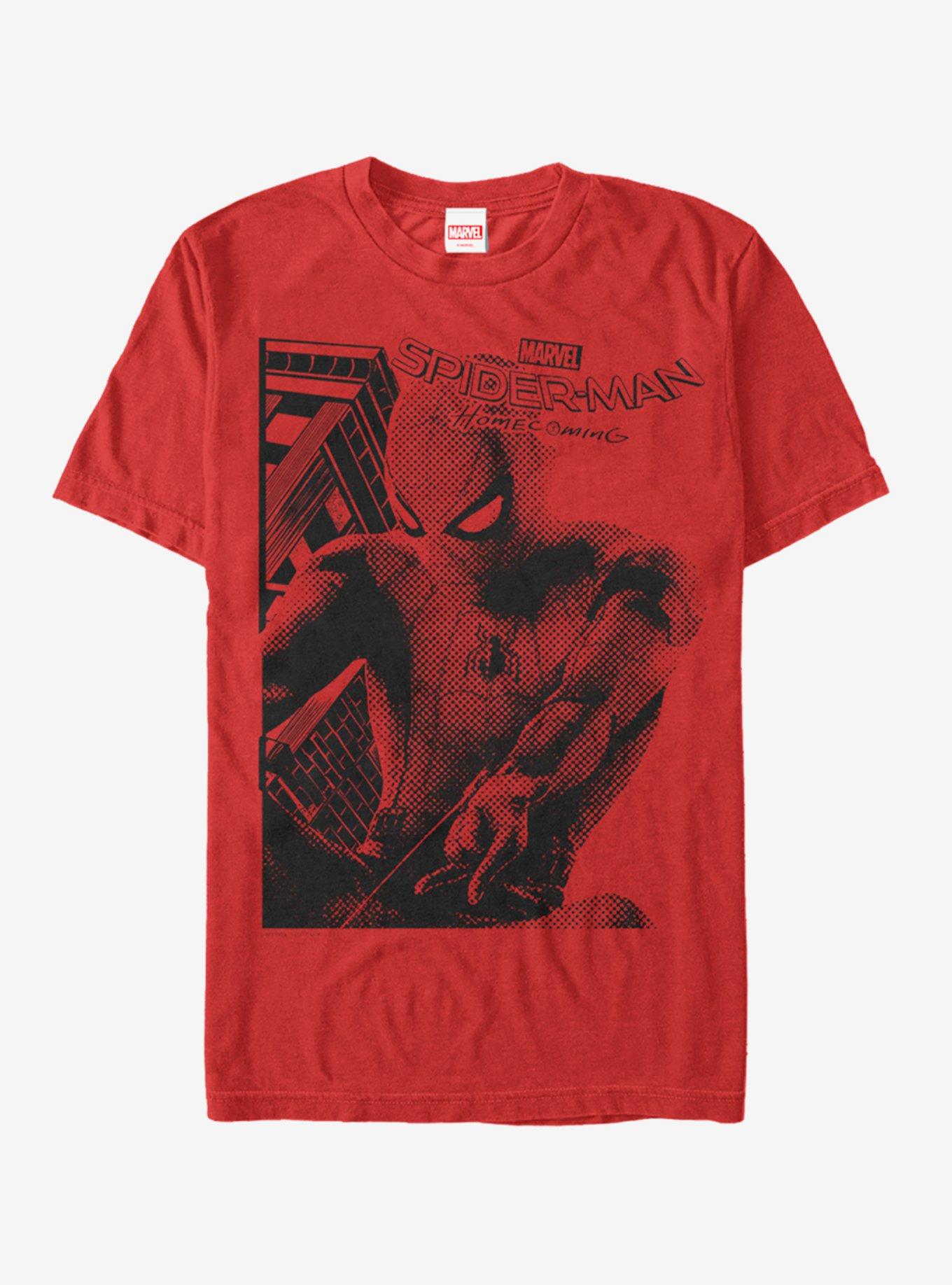 Marvel Spider-Man: Far From Home Vintage Spidy T-Shirt, RED, hi-res