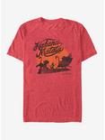 Disney The Lion King Hakuna Sun T-Shirt, RED HTR, hi-res