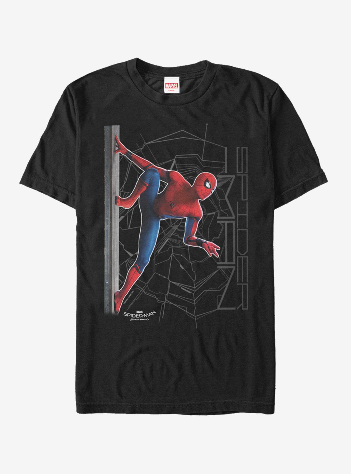 Marvel Spider-Man: Far From Home Web Crawler T-Shirt, BLACK, hi-res