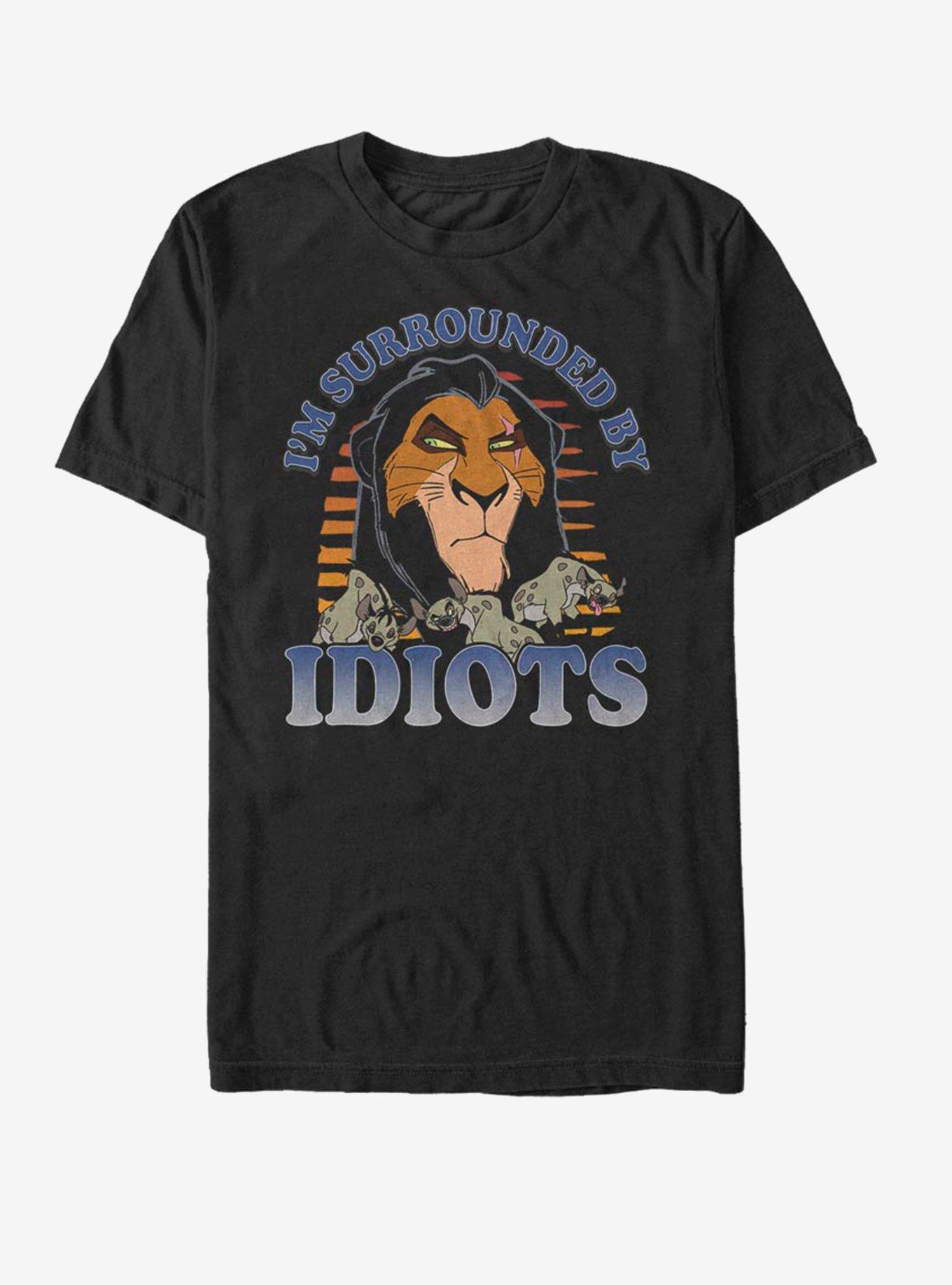 Hot topic store lion king shirt