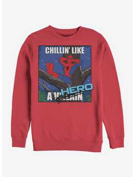 Marvel Spider-Man Chillin' Hero Sweatshirt, , hi-res