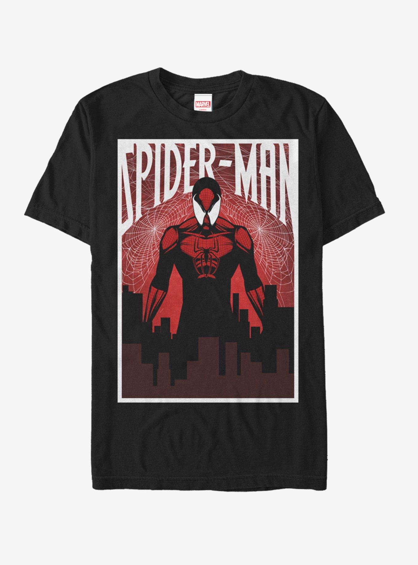 Marvel Spider-Man Guardian T-Shirt, BLACK, hi-res