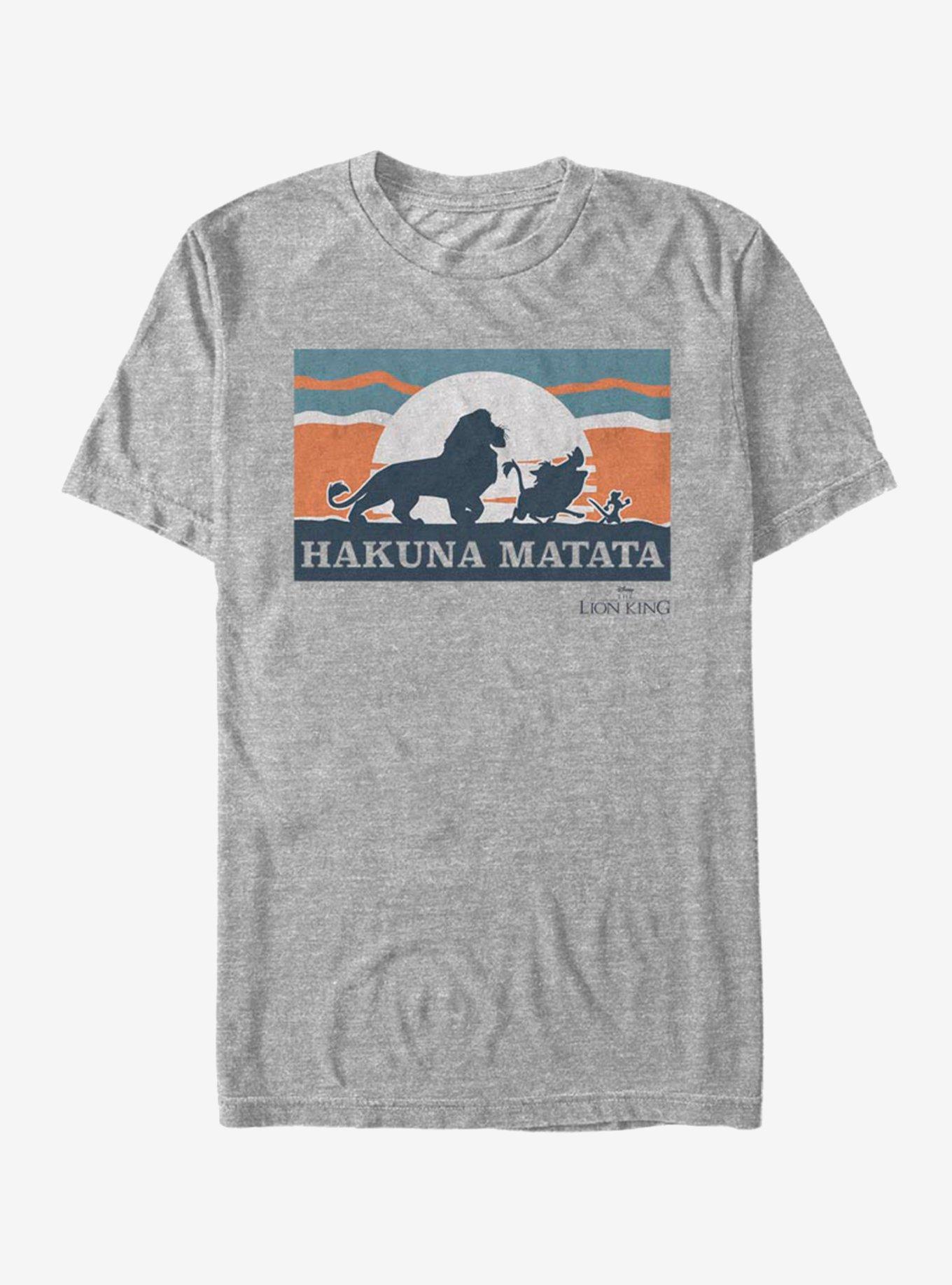 Disney The Lion King Hakuna Matata T-Shirt, ATH HTR, hi-res