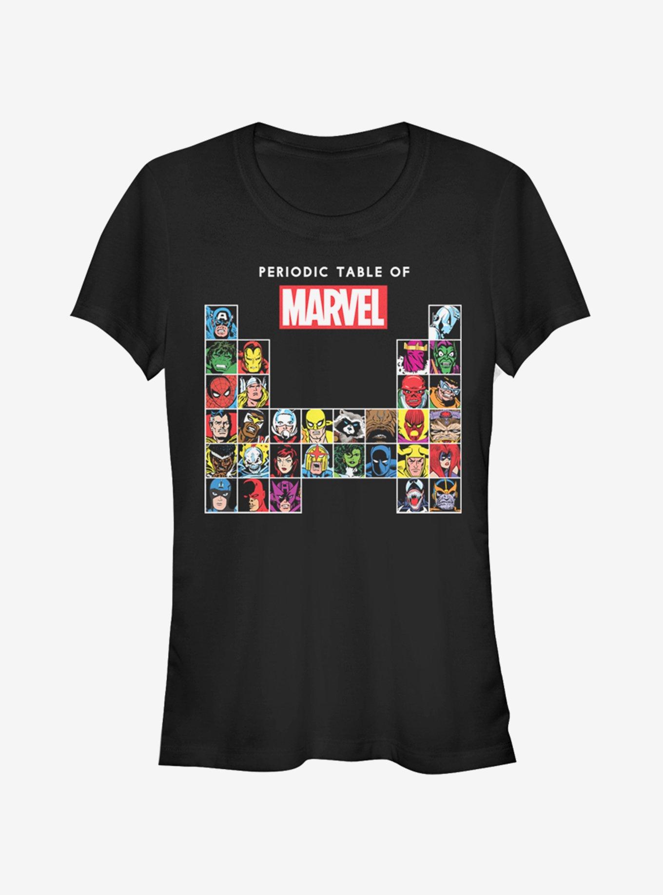 Marvel Spider-Man Periodic Marvel Girls T-Shirt