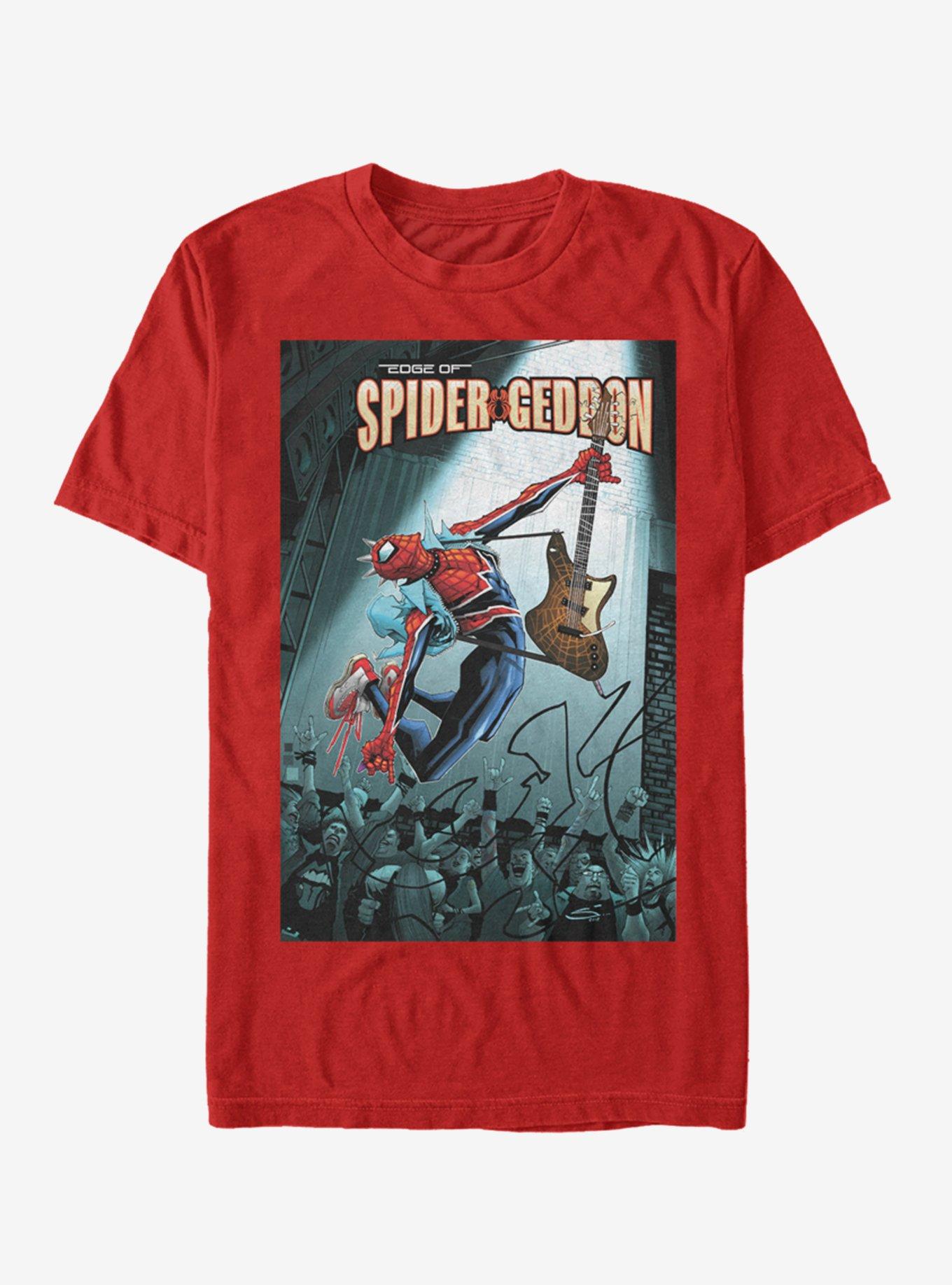Marvel Spider-Man Spider-Geddon Rock Guitar Aug.18 T-Shirt, , hi-res
