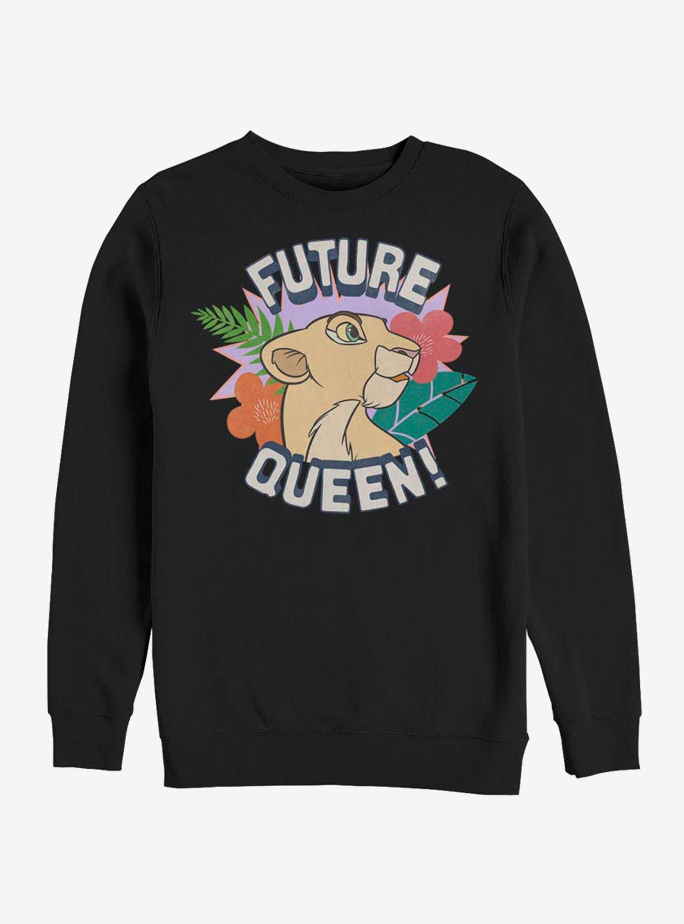 Disney The Lion King Future Queen Sweatshirt BLACK Hot Topic