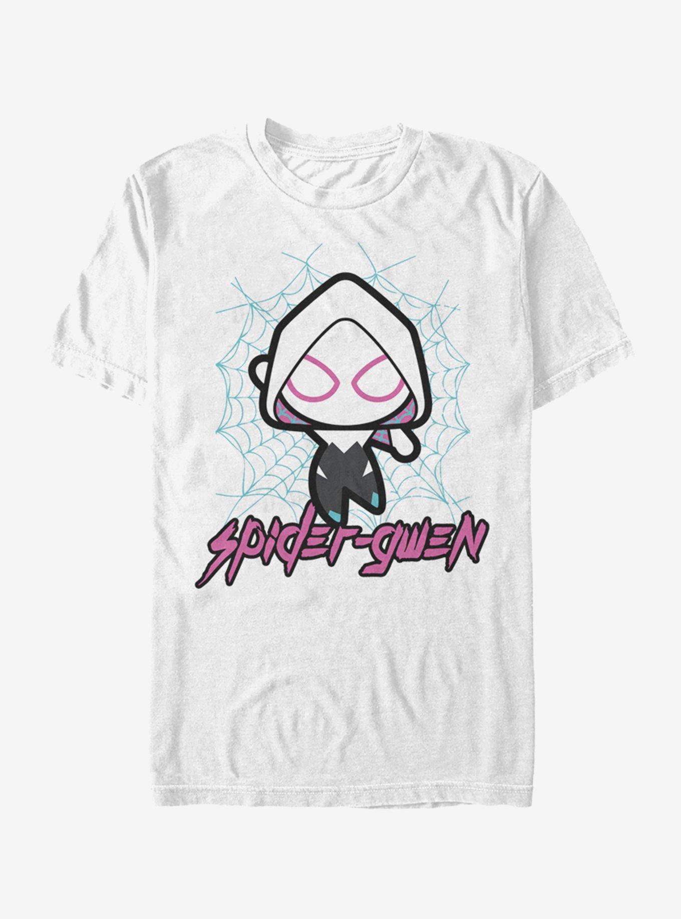 Marvel Spider-Man: Into The Spider-Verse Spider-Gwen Kawaii Gwen T-Shirt