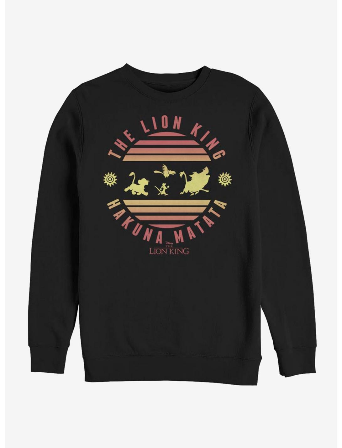 Disney The Lion King Hakuna Circle Sweatshirt, BLACK, hi-res