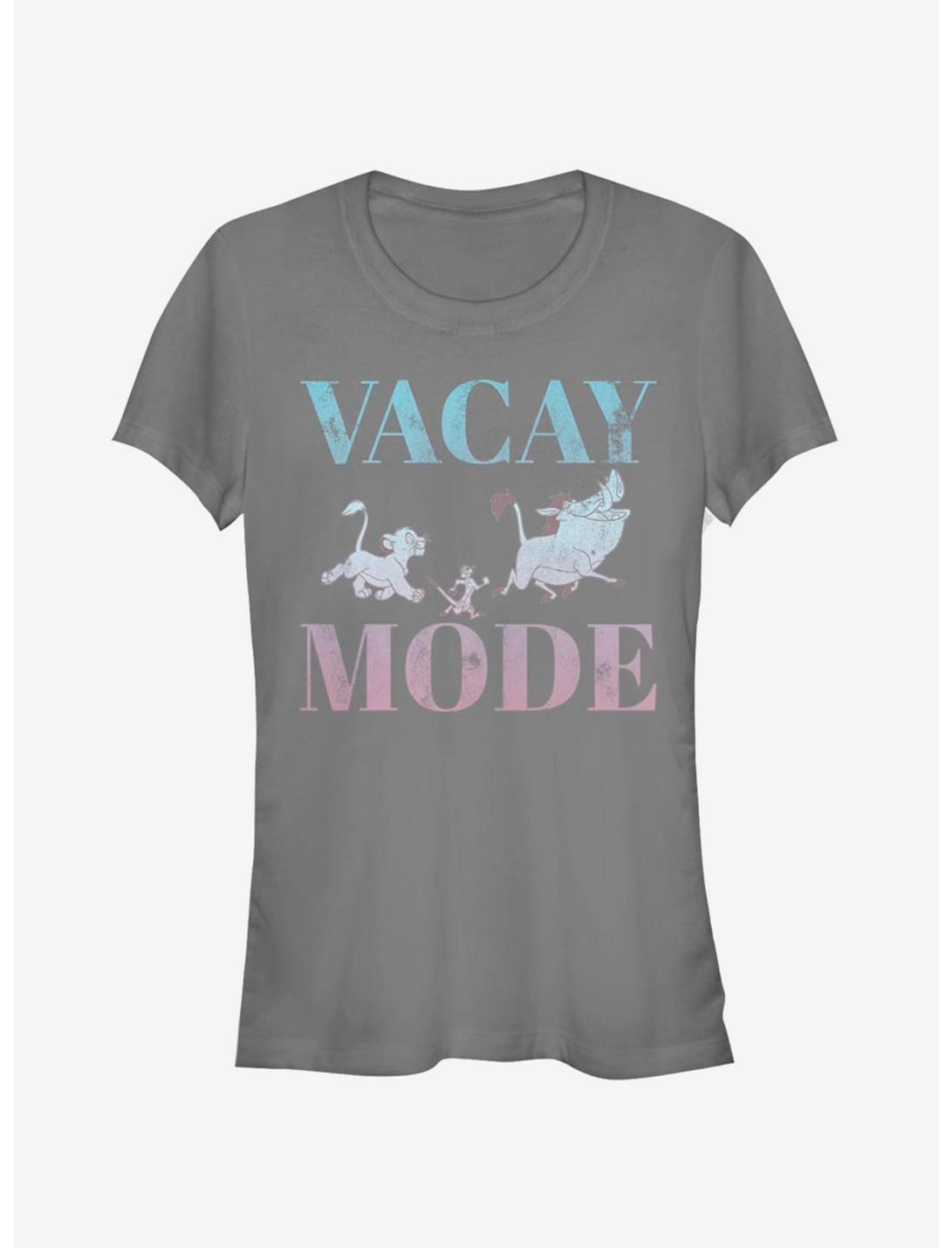 Disney The Lion King Vacay Mode Girls T-Shirt, CHARCOAL, hi-res