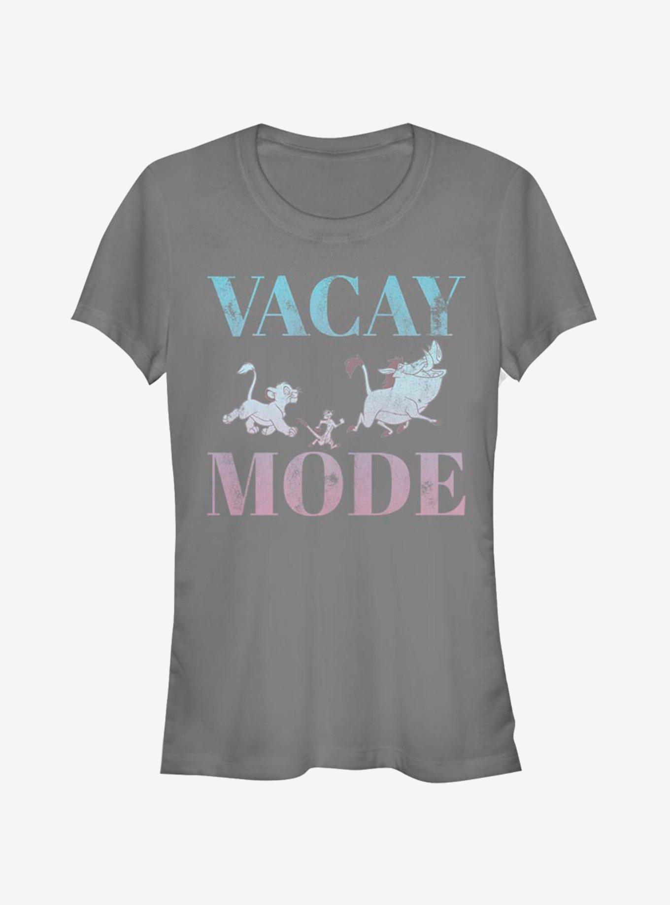 Disney The Lion King Vacay Mode Girls T-Shirt, CHARCOAL, hi-res