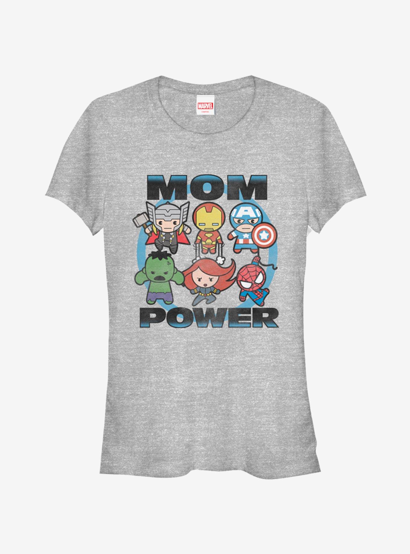 Marvel Spider-Man Mom Fame Dudes Girls T-Shirt, ATH HTR, hi-res