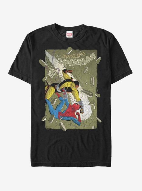 Marvel Spider-Man Shocker Rocker T-Shirt - BLACK | Hot Topic